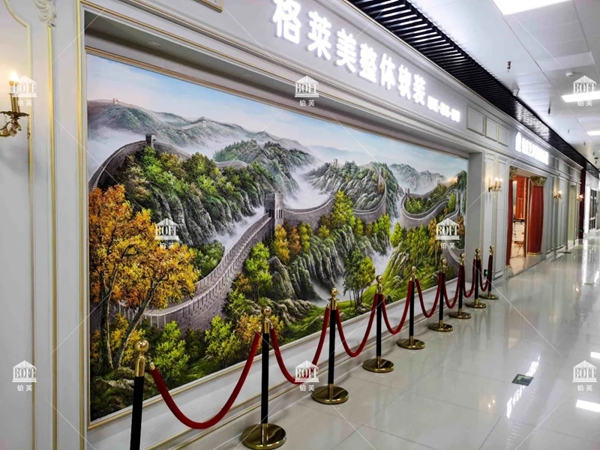铂芙艺术壁材玉环店全面翻新升级|产品迭代 至美绽放