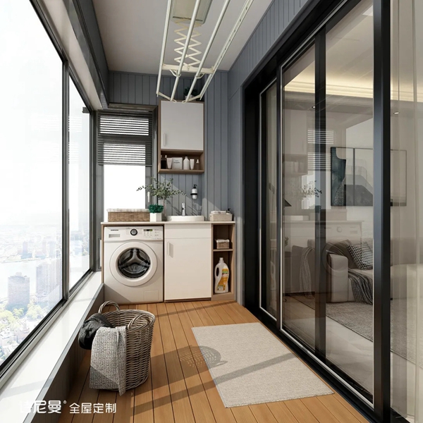 诗尼曼全屋定制新品首发 | 家务收纳【主题阳台系列】 诗尼曼全屋定制新品首发 | 家务收纳【主题阳台系列】