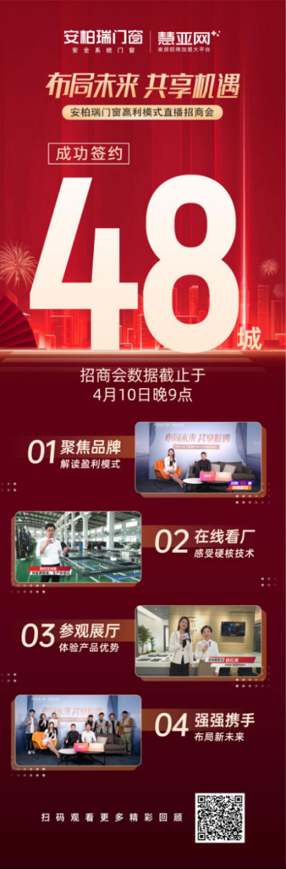 门窗行业首场赢利模式招商会来了，安柏瑞助力经销商实现弯道超车