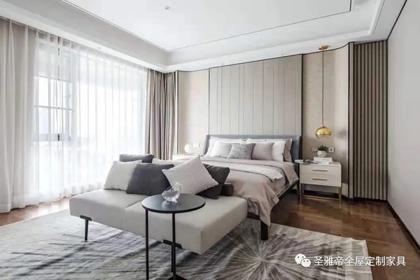  圣雅帝全屋定制家具丨建筑面积246㎡的大平层，这样设计很有格调