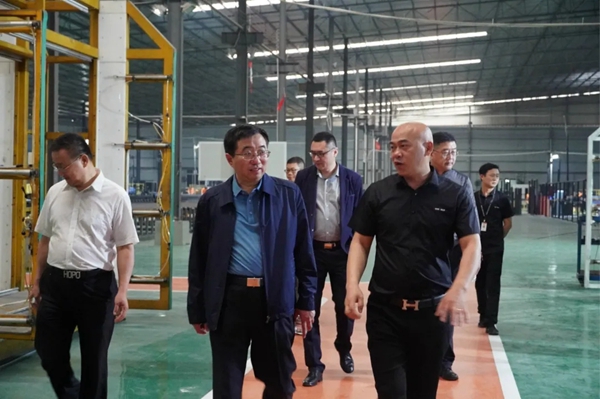 意群门窗迎接中国建筑系统门窗联盟领导一行莅临指导