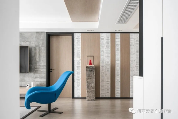 佰丽爱家全屋定制：90㎡新中式，沉稳低调的大气之美！