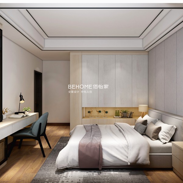 佰怡家全屋家居：136㎡的质感生活空间