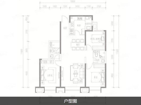 嘉蒂斯全屋定制丨110平米现代简约装修效果图