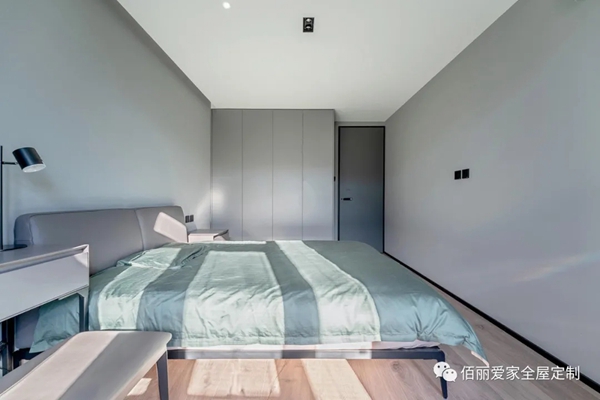 佰丽爱家全屋定制：110㎡现代简约风2居室
