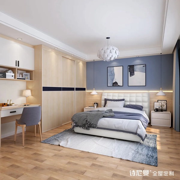 诗尼曼全屋定制：空间扩容术，让你家多出一间书房！