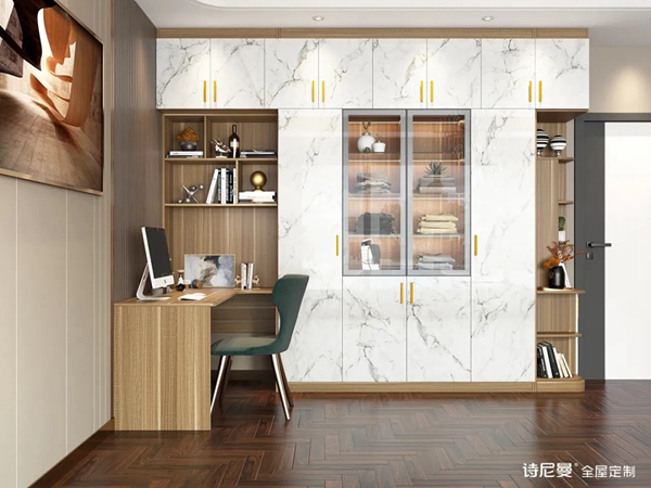 诗尼曼全屋定制：空间扩容术，让你家多出一间书房！