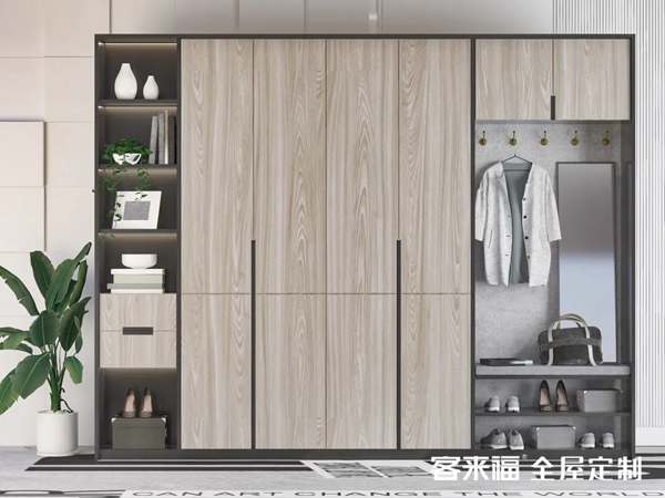 客来福全屋定制：留出1㎡，为你家的入户来个大改造！