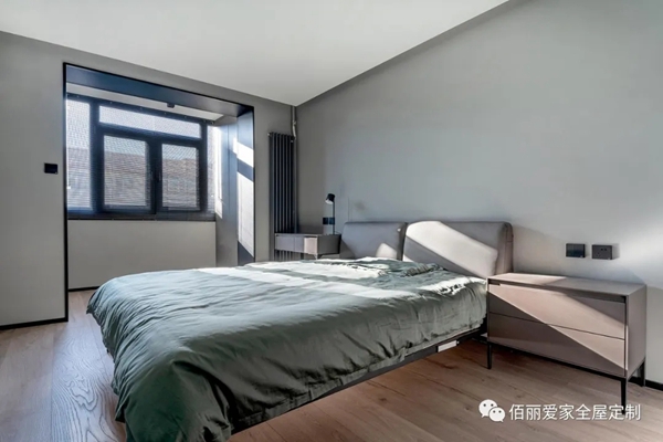 佰丽爱家全屋定制：110㎡现代简约风2居室