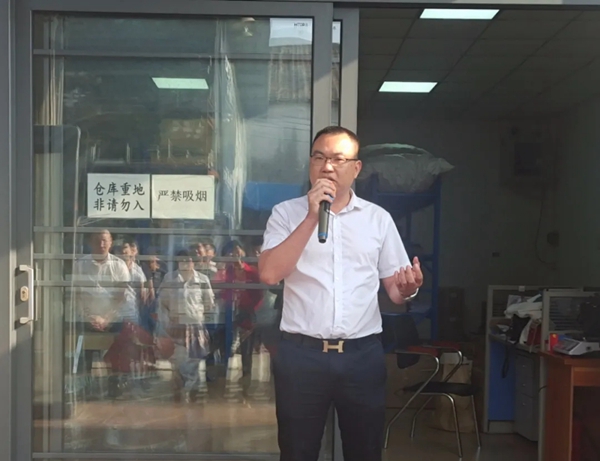 文拓国际门窗月度会议丨每一份付出,都有时间的印记!
