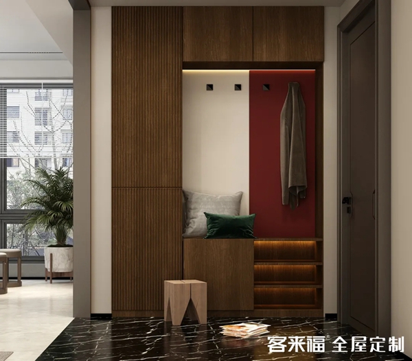 客来福全屋定制：留出1㎡，为你家的入户来个大改造！