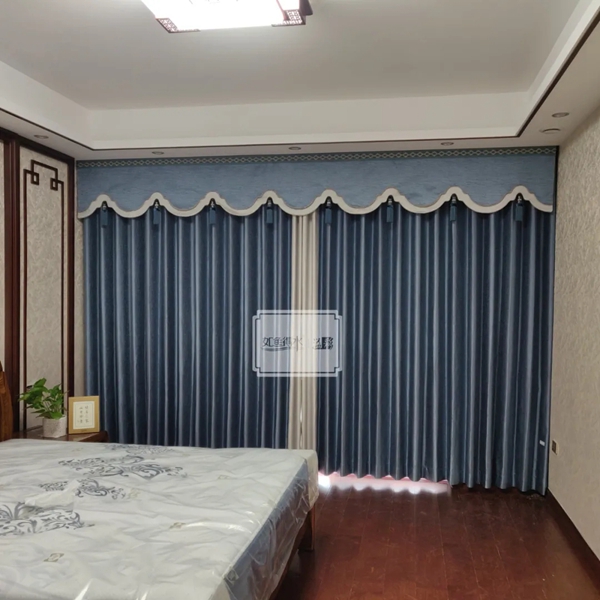  如鱼得水窗帘精品|新中式窗帘搭配