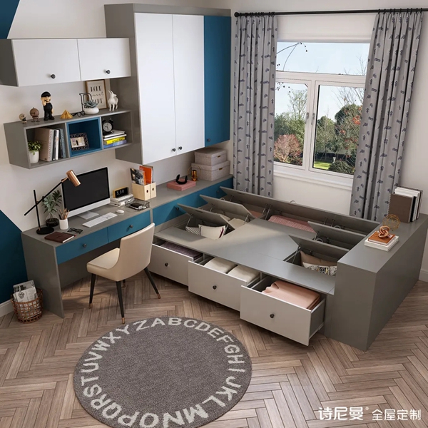  诗尼曼全屋定制|吹爆10套儿童房设计方案！