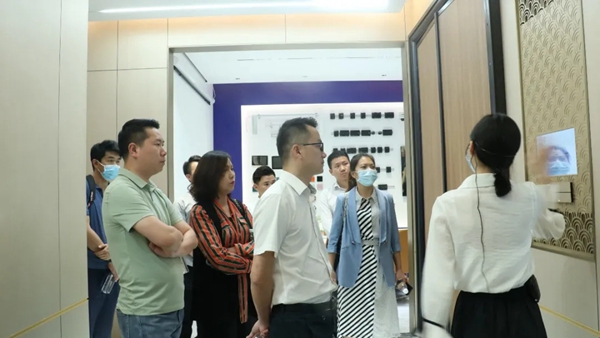 三家机构先后莅临BSPH宝思派智能家居参观考察