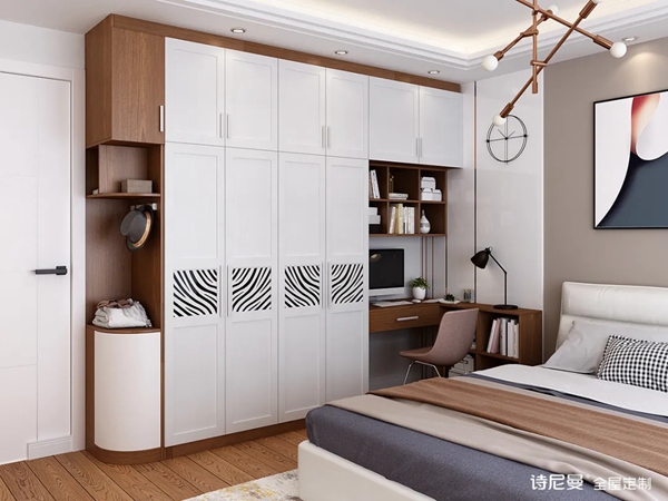 诗尼曼全屋定制：空间扩容术，让你家多出一间书房！