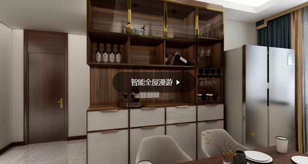 兔宝宝全屋定制|109㎡新中式装修