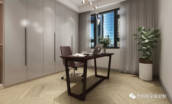 思柏丽全屋定制 | 82㎡小三房这样装，从玄关美到卧室，绝了！