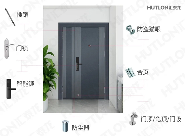 汇泰龙五金：一扇门能不能用十年，关键看这里！