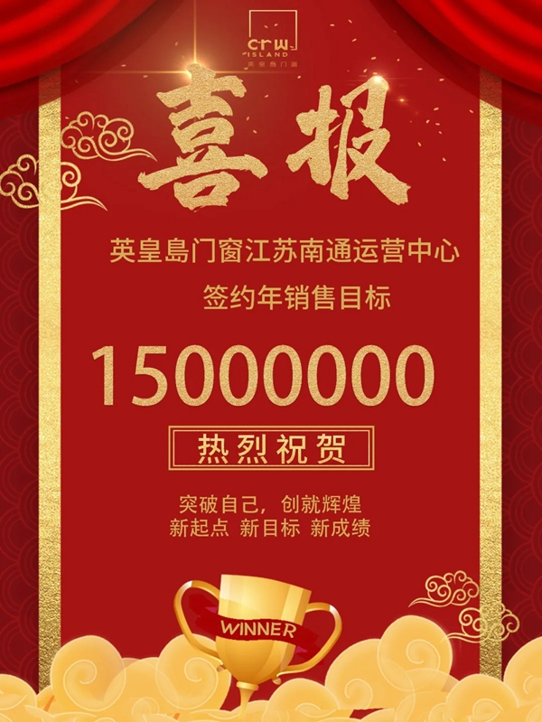 英皇岛门窗征战华东市场|成功签约江苏南通营运中心!