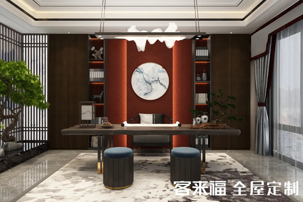 客来福全屋定制告诉你书房到底值不值得装！