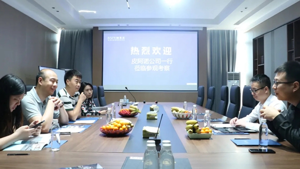 皮阿诺一行考察BSPH宝思派智能家居