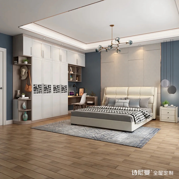 诗尼曼全屋定制：空间扩容术，让你家多出一间书房！