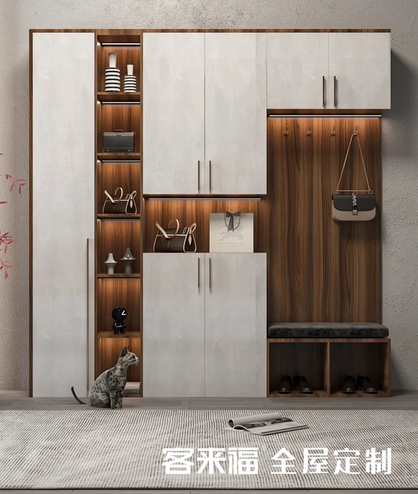 客来福全屋定制：留出1㎡，为你家的入户来个大改造！