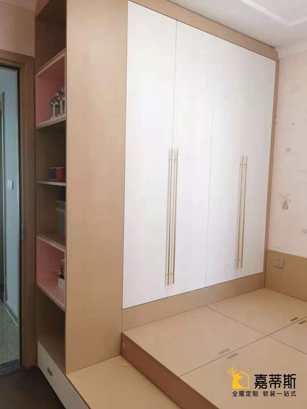 嘉蒂斯全屋定制丨110平米现代简约装修效果图