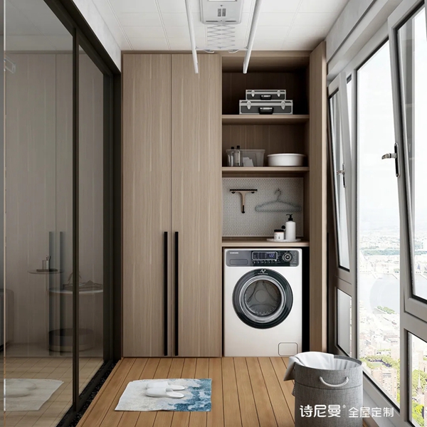 诗尼曼全屋定制新品首发 | 家务收纳【主题阳台系列】 诗尼曼全屋定制新品首发 | 家务收纳【主题阳台系列】