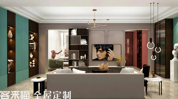 客来福全屋定制：背景墙配色，为你的装修加点灵感