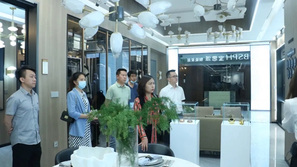 三家机构先后莅临BSPH宝思派智能家居参观考察
