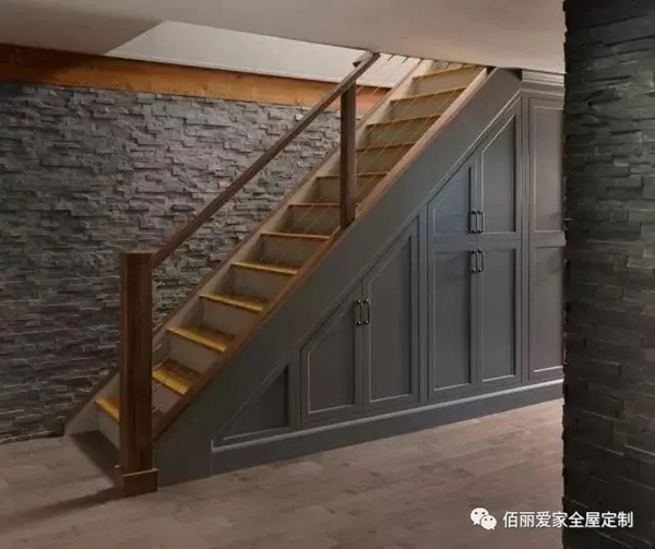 佰丽爱家全屋定制 |一梯多用，让复式楼梯不再闲置！