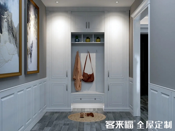 客来福全屋定制：留出1㎡，为你家的入户来个大改造！