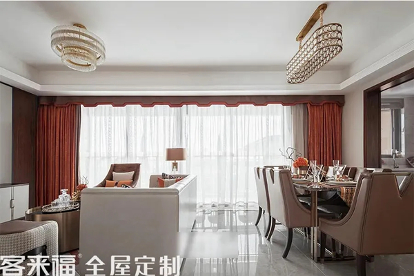 客来福全屋定制：背景墙配色，为你的装修加点灵感