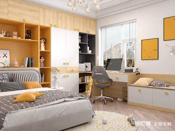  诗尼曼全屋定制|吹爆10套儿童房设计方案！