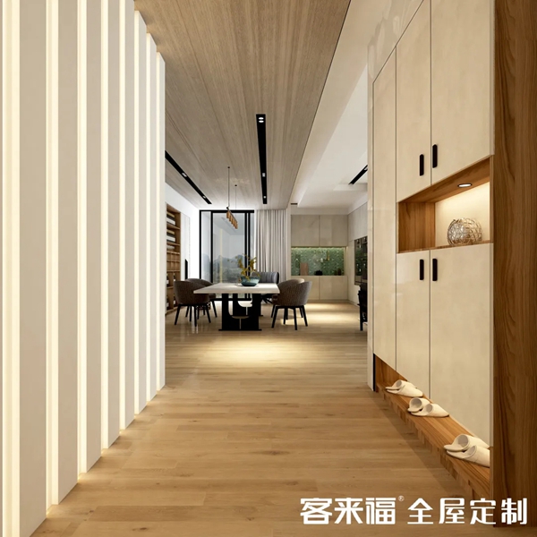 客来福全屋定制：留出1㎡，为你家的入户来个大改造！