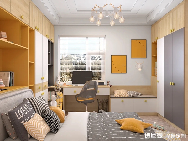 诗尼曼全屋定制|吹爆10套儿童房设计方案！