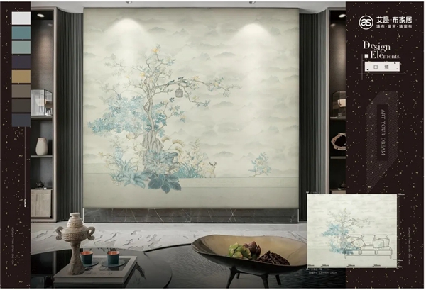 艾是·布家居|感受自然系墙布，一秒治愈生活！