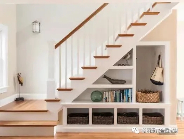 佰丽爱家全屋定制 |一梯多用，让复式楼梯不再闲置！