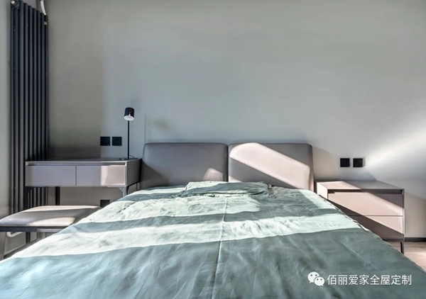 佰丽爱家全屋定制：110㎡现代简约风2居室