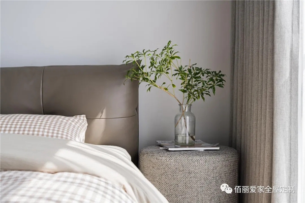 佰丽爱家全屋定制|90㎡北欧极简风，更多的使用及储物空间