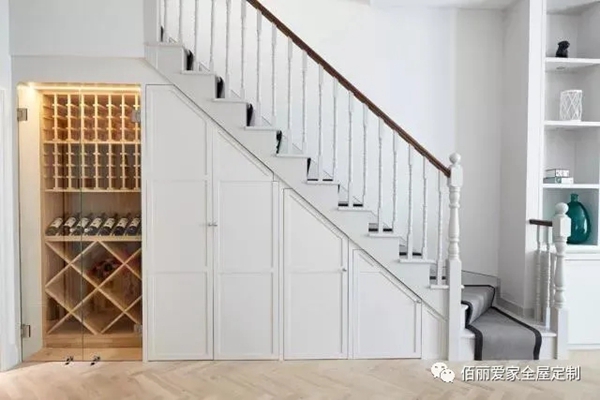 佰丽爱家全屋定制 |一梯多用，让复式楼梯不再闲置！