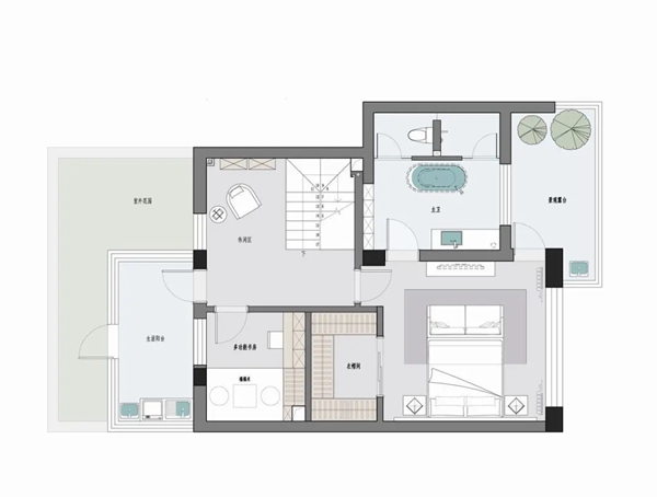卡诺尼全屋定制:190㎡现代简约,成熟舒适+优雅高级 卡诺尼全屋定制:190㎡现代简约,成熟舒适+优雅高级