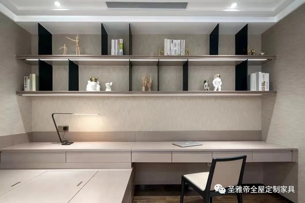  圣雅帝全屋定制家具丨建筑面积246㎡的大平层，这样设计很有格调