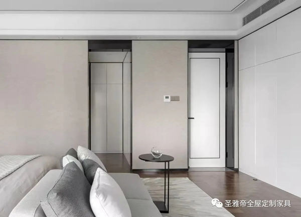  圣雅帝全屋定制家具丨建筑面积246㎡的大平层，这样设计很有格调