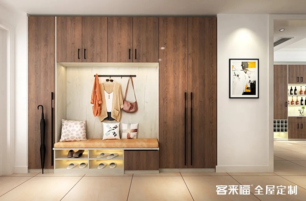 客来福全屋定制：留出1㎡，为你家的入户来个大改造！