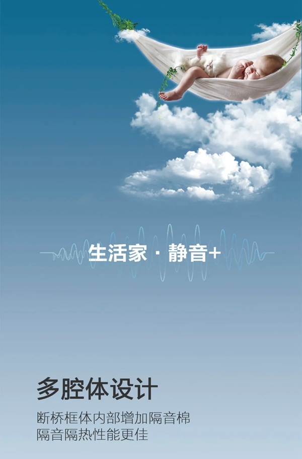 一图解读捷顺成隆门窗的炫丽108系统窗