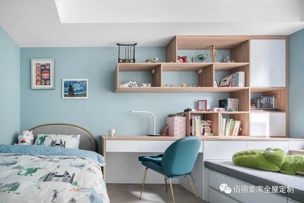 佰丽爱家全屋定制：90㎡新中式，沉稳低调的大气之美！