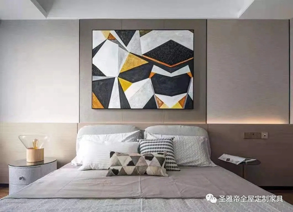  圣雅帝全屋定制家具丨建筑面积246㎡的大平层，这样设计很有格调