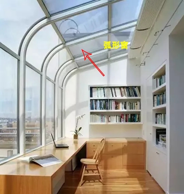 穗福门窗：弧形的门窗设计“室”，这样的阳光房真香